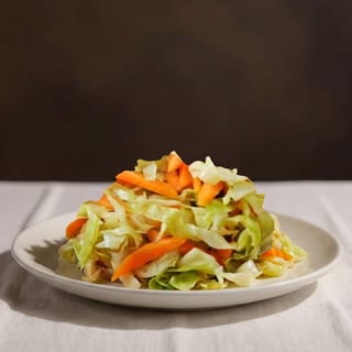 Caribbean Veggie Steamed Cabbage