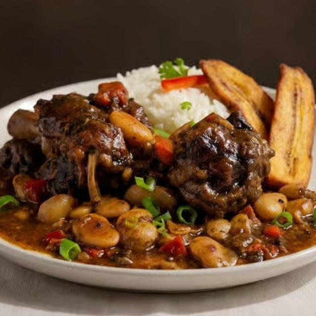 Oxtails Mains Lunch.