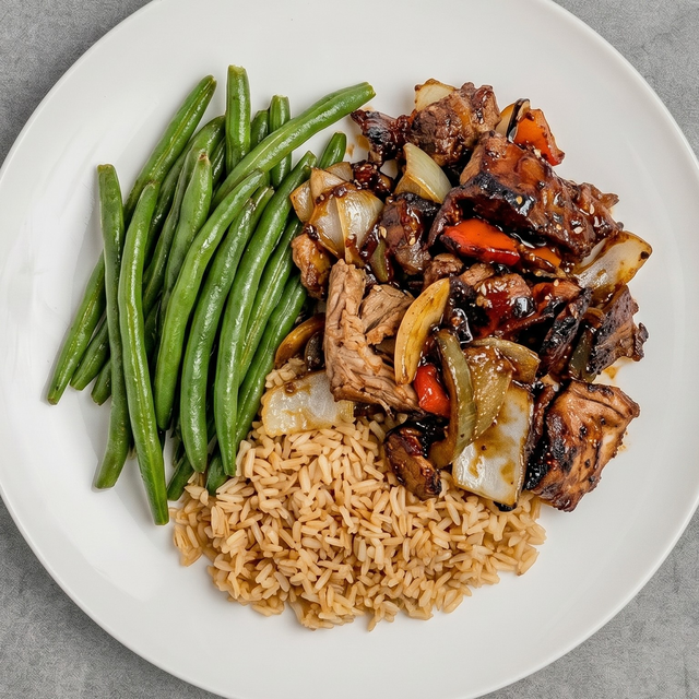 Caribbean Sauteed Green Beans.
