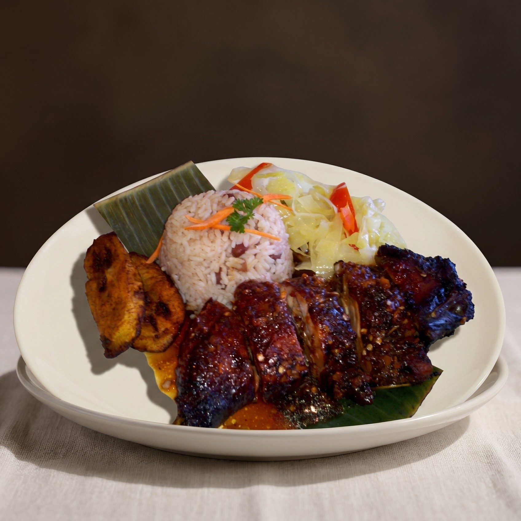 Jerk Chicken Dinner.